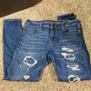 American Eagle skinny jeans size 10!